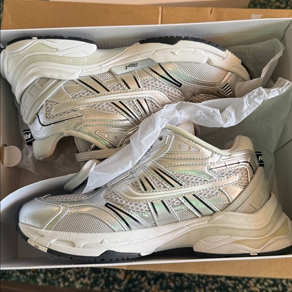 Ash Metallic Silver Sneakers - Picture 10 of 10